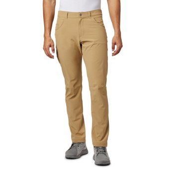 Columbia Outdoor Elements Stretch, Pantalones Marrom Para Hombre | 267043-GMR